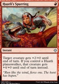 Huatlis Spurring - Planeswalker Deck Exclusive