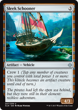 Sleek Schooner - Foil