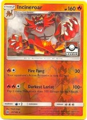 Incineroar - 26/149 - Pokemon League Promo