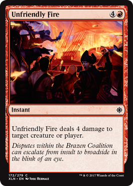 Unfriendly Fire - Foil