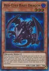 Red-Eyes Baby Dragon - LEDU-EN001 - Ultra Rare - 1st Edition