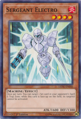 Sergeant Electro - LEDU-EN046 - Common - 1st Edition