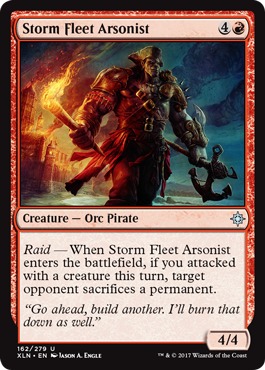 Storm Fleet Arsonist