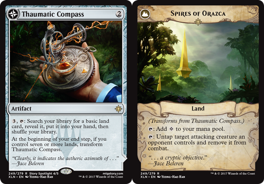 Thaumatic Compass // Spires of Orazca