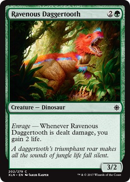 Ravenous Daggertooth - Foil