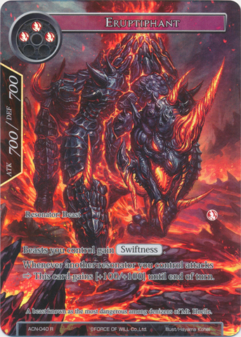 Eruptiphant (Full Art) - ACN-040 - R