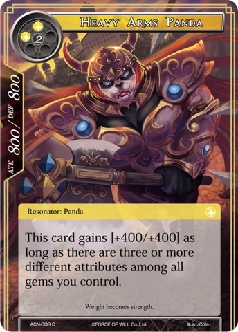 Heavy Arms Panda - ACN-008 - C
