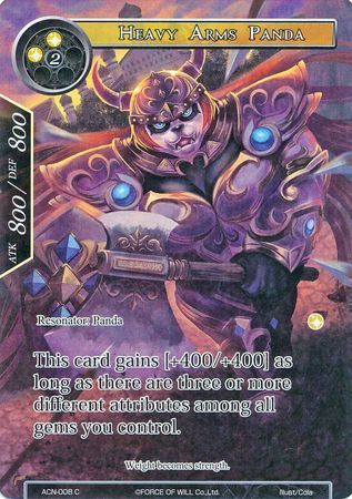 Heavy Arms Panda (Full Art) - ACN-008 - C