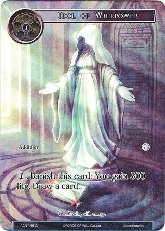 Idol of Willpower (Full Art) - ACN-146 - C