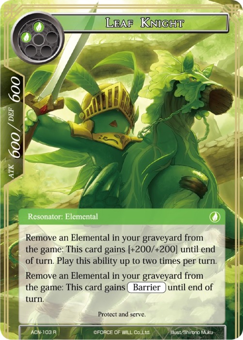 Leaf Knight - ACN-103 - R
