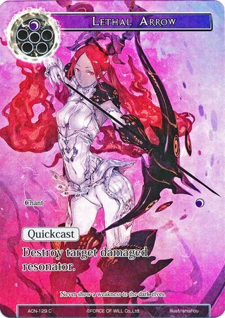Lethal Arrow (Full Art) - ACN-129 - C