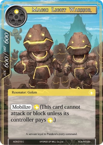 Magic Light Warrior - ACN-015 - C