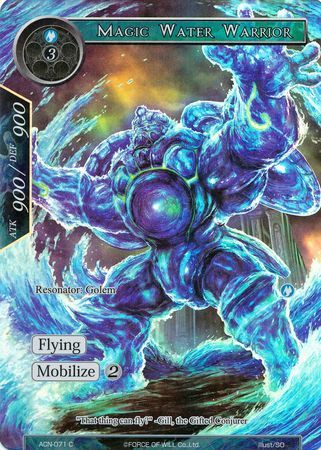 Magic Water Warrior (Full Art) - ACN-071 - C