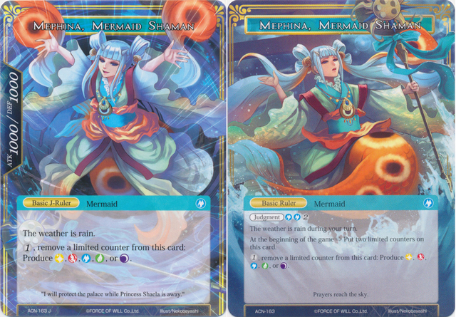 Mephina, Mermaid Shaman - ACN-163 - C