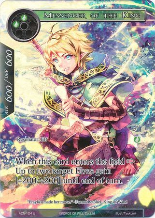 Messenger of the King (Full Art) - ACN-104 - U
