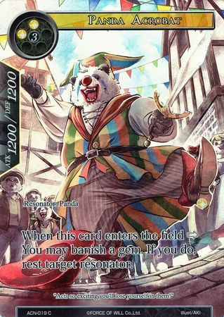 Panda Acrobat (Full Art) - ACN-019 - C