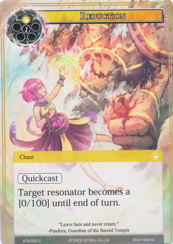 Reduction - ACN-022 - C