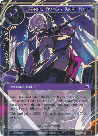 Saffina, Fraylas Right Hand - ACN-132 - R