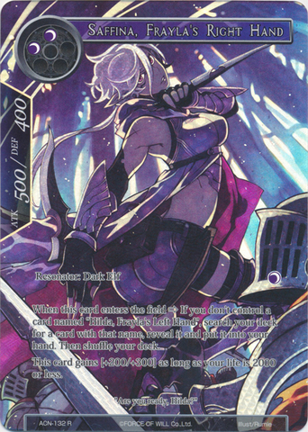Saffina, Fraylas Right Hand (Full Art) - ACN-132 - R