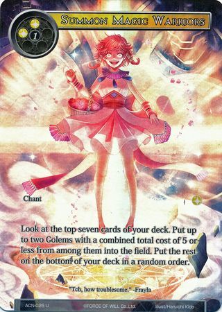 Summon Magic Warriors (Full Art) - ACN-025 - U