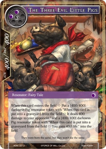 The Three Evil Little Pigs - ACN-137 - U