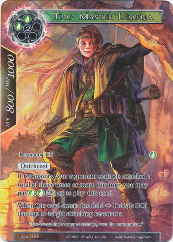 Trap Master Lemuria (Full Art) - ACN-110 - R