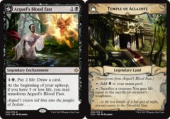 Arguel's Blood Fast // Temple of Aclazotz - Foil