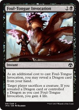 Foul-Tongue Invocation - Foil