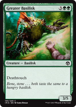 Greater Basilisk - Foil