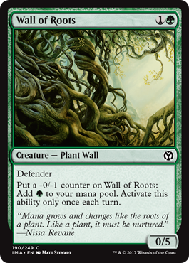 Wall of Roots - Foil