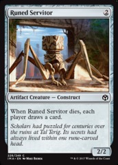 Runed Servitor - Foil