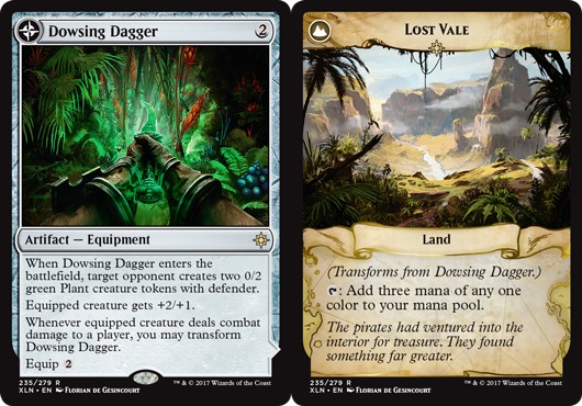 Dowsing Dagger // Lost Vale - Foil