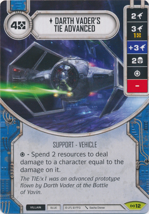Darth Vaders TIE Advanced