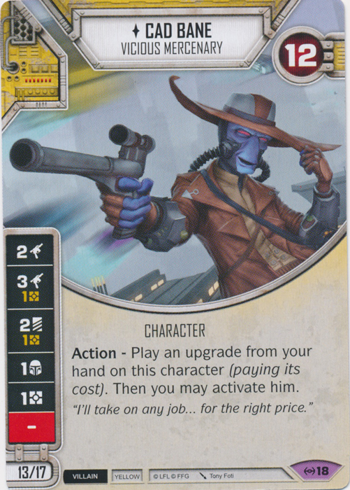 Cad Bane - Vicious Mercenary