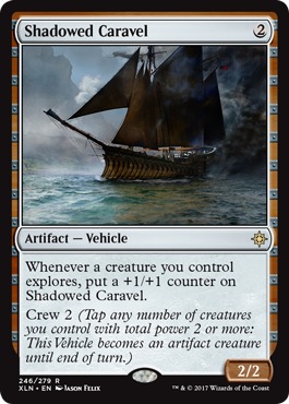 Shadowed Caravel - Foil