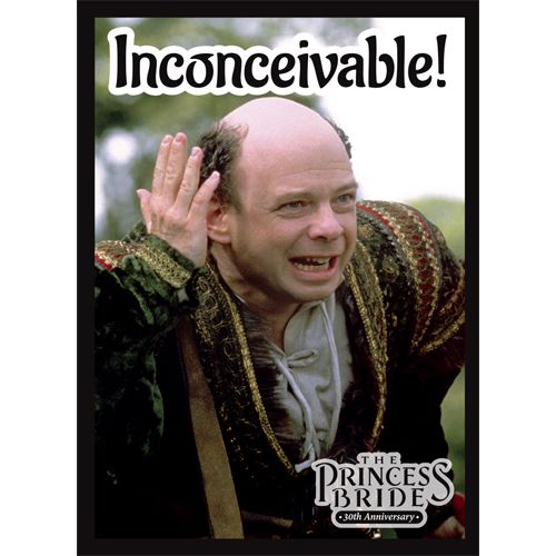 Legion Matte Sleeves: The Princess Bride - Inconceivable