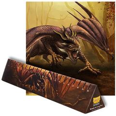 Dragon Shield - Playmat - Teranha the Living Rock - Matte Umber