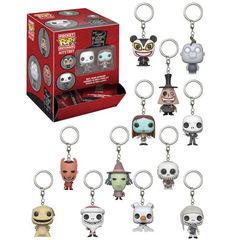 Pocket Pop! Keychain: The Nightmare Before Christmas - 24Ct Bmb Gravity Feed