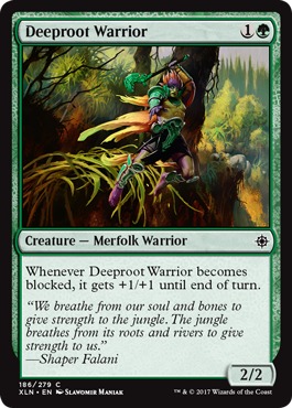 Deeproot Warrior - Foil