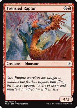 Frenzied Raptor - Foil