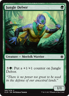 Jungle Delver - Foil