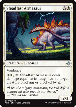 Steadfast Armasaur - Foil