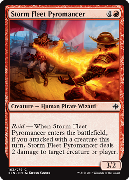 Storm Fleet Pyromancer - Foil