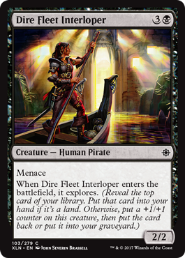 Dire Fleet Interloper - Foil