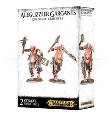 Age Of Sigmar: Aleguzzler Gargants Colossal Crushers