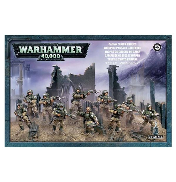 Astra Militarum Cadian Infantry Squad