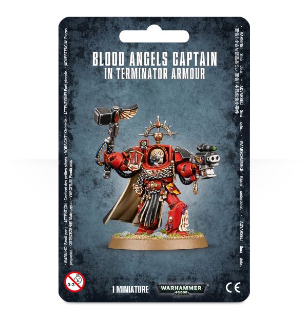 Blood Angels Captain: Terminator Armour