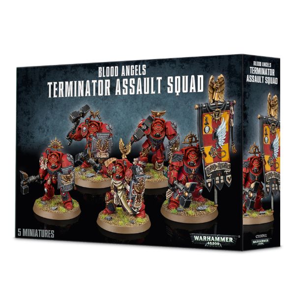 Blood Angels Terminator Assault Squad