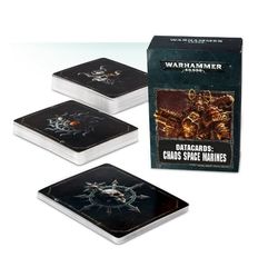 Datacards: Chaos Space Marines (French)