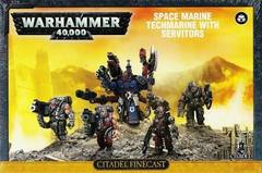 Space Marine Techmarine With Servitors